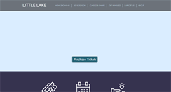 Desktop Screenshot of littlelake.org